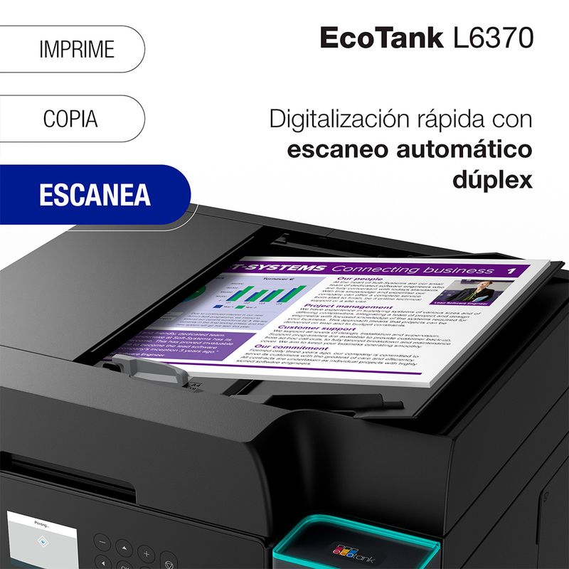 Impresora multifuncional Epson Ecotank L6370 Wi-Fi_55