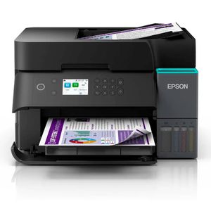 Impresora multifuncional Epson Ecotank L6370, inalámbrica, Wi-Fi USB, inyección, Ethernet, fotocopiadora y escáner, negro