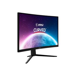 Monitor curvo MSI G2422C 24", panel VA FHD, 180Hz, 1ms, pantalla 1500R, anti-flicker, luz azul reducida, diseño sin marco, negro