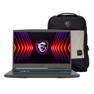Laptop Msi Thin B13UC 15.6" Intel Core i5-13420H, 512GB SSD, 16GB RAM, GeForce RTX 3050 4GB, teclado español, Win 11, Cosmos Gray