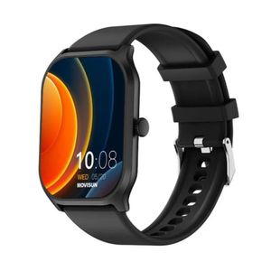 Smartwatch Movisun Watch U3 2.01”, llamadas, IP67, ritmo cardíaco, más de 20 funciones, negro