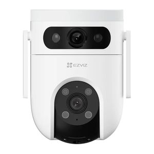 Cámara de seguridad WiFi Ezviz H9C 2K para exteriores, visión panorámica 360°, tecnología H.265, blanco