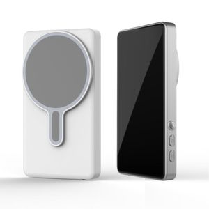 Pantalla selfie magnética para celular, compatible con iPhone/Android, montaje rápido con imán, conexión inalámbrica