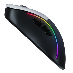 Mouse inalámbrico Primus gaming modelo DM10, con luces Rgb, 6 botonos, 1200 Dpi