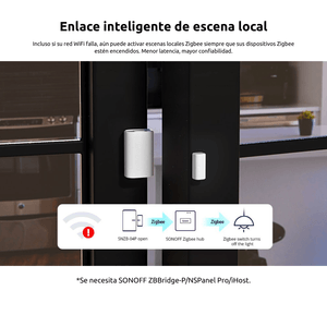 Sensor de puerta o ventana SONOFF Zigbee, blanco - SNZB04P
