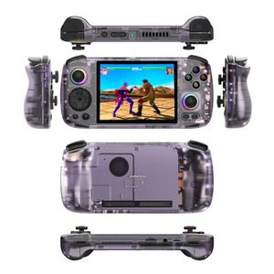 Consola portátil Anbernic RG406H 256GB, pantalla 4", Android 13, 8GB RAM, 5 mil juegos, morado