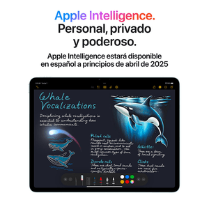 iPad Air 11" con chip M3 pantalla Liquid Retina 128GB, cámara principal 12MP, frontal 12MP, Space Gray
