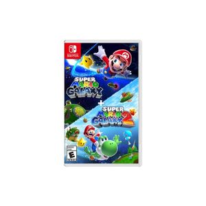 Nintendo Switch Modelo Oled Blanco + Super Mario Galaxy + Super Mario Galaxy 2
