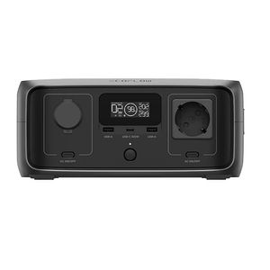 Estación de energía portátil EcoFlow RIVER 3 300W UPS, capacidad 245Wh, tecnología X-Boost 600W, carga rápida USB-C 100W, gris