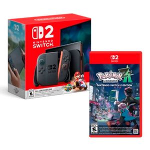 Consola Nintendo Switch 2 Bundle Mario Kart World + Pokemon Legends: Z-A