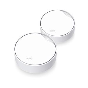 Sistema Mesh TP-Link Deco X50 PoE Pack 2 AX3000, Wi-Fi, doble banda, puerto 2.5Gbps, blanco