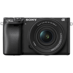 Cámara Sony Alpha a6400 Mirrorless 24.2MP + lente 16-50mm II + kit Básico con memoria 64GB y estuche premium