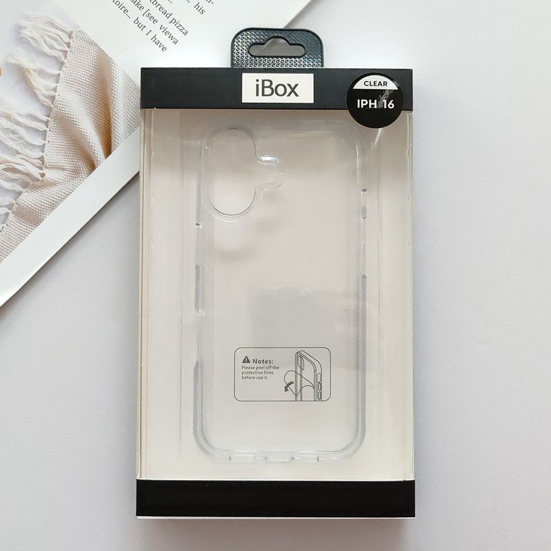 Case iBox iPhone 16 Clear transparente - Coolbox