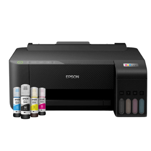 Impresora Epson Ecotank L1250, Wi-Fi, inyección de tinta, inalámbrica con tanques recargable, negro