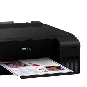 Impresora Epson Ecotank L1250, Wi-Fi, inyección de tinta, inalámbrica con tanques recargable, negro