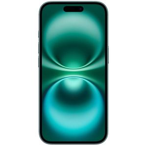 iPhone 16 5G 128GB, 6GB RAM, cámara trasera 48MP y frontal 12MP, 6.1", teal