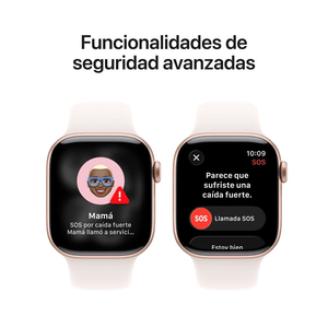 Apple Watch Series 11 42mm/OLED GPS, resistente al agua hasta 50 m, batería hasta 24 horas, oro rosa