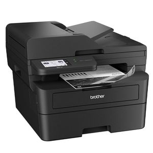 Impresora multifuncional Brother MFC-L2880DW inalámbrica, Wi-Fi, láser monocromática, con cartucho de tóner, negro