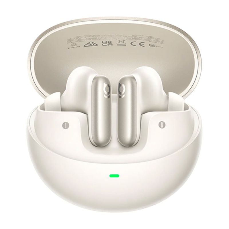 Audífonos bluetooth True Wireless Baseus XP1 By Bose resistente al agua IPX4 blanco vista frontal estuche de carga abierto