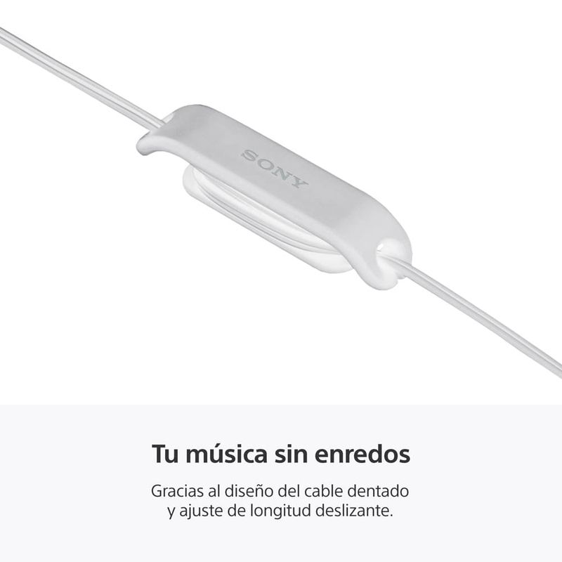 Audífonos Sony IER-EX15C USB-C micrófono blanco especificaciones