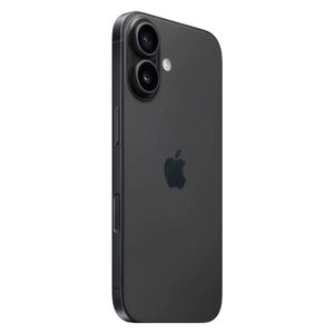 iPhone 16 5G 128GB, 8GB RAM, cámara principal 48MP + 12MP, cámara frontal 12MP, 6.1", negro