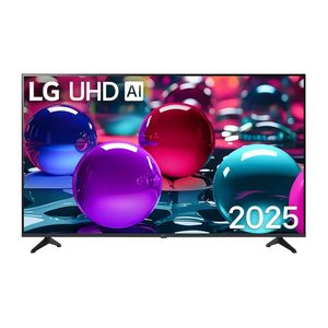Smart TV LG 55" 4K UHD, ThinQ AI, sistema WebOS integrado, 55UA7300PSB