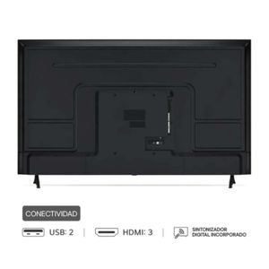 Smart TV LG 55" 4K UHD, ThinQ AI, sistema WebOS integrado, 55UA7300PSB