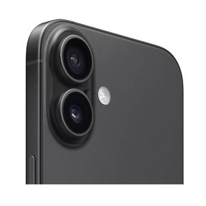 iPhone 16 128GB, 8GB RAM, cámara trasera 48MP y frontal 12MP, 6.1", negro