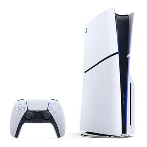 Combo: Consola PlayStation 5 Slim Edición Standard Bundle Gran Turismo 7 + Astro Bot, SSD 1TB, lector de discos + Mando Dualsense Midnight Black