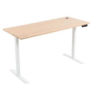 Escritorio eléctrico XDesk Smart 150x60 Rovere, altura ajustable, estructura de acero, motor silencioso