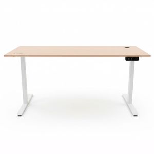 Escritorio eléctrico XDesk Smart 150x60 Rovere, altura ajustable, estructura de acero, motor silencioso