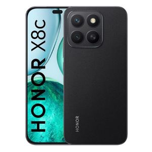 Celular Honor X8c 4G, 256GB, 8GB RAM, cámara trasera 108MP y frontal 50MP, negro