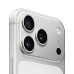 iPhone 17 Pro eSIM 5G 256GB, 12GB, cámara trasera 48MP y frontal 18MP, silver, frontal oblicuo primer plano