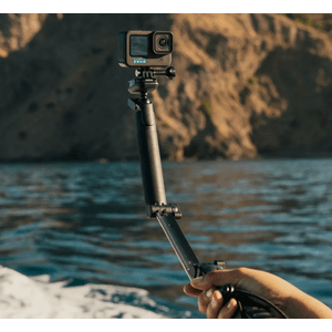 Empuñadura GoPro 3-Way 2.0, trípode, brazo extensible 2 en 1, con tornillo, negro