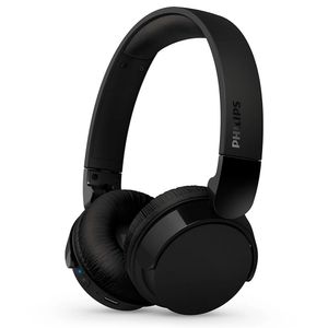 Audífonos On Ear Bluetooth Philips TAH4209, con micrófono, carga rápida, duración máx 55 horas, negro