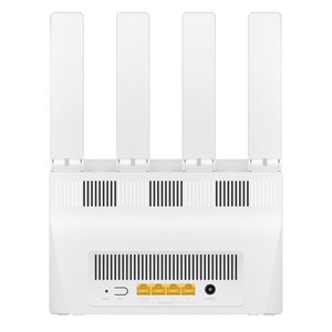 Router Huawei BE3 Wi-Fi 7 de doble banda 2.4 GHz y 5 GHz, 3600 Mbps, 4 antenas y funciones inteligentes, blanco