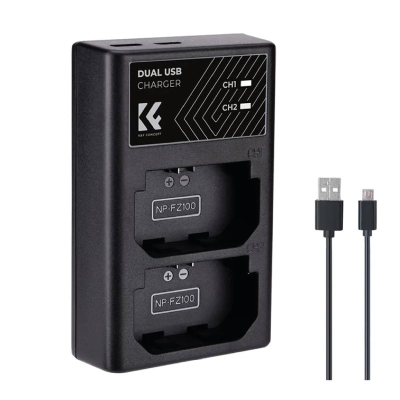 Cargador dual K&F Concept KF28.0010