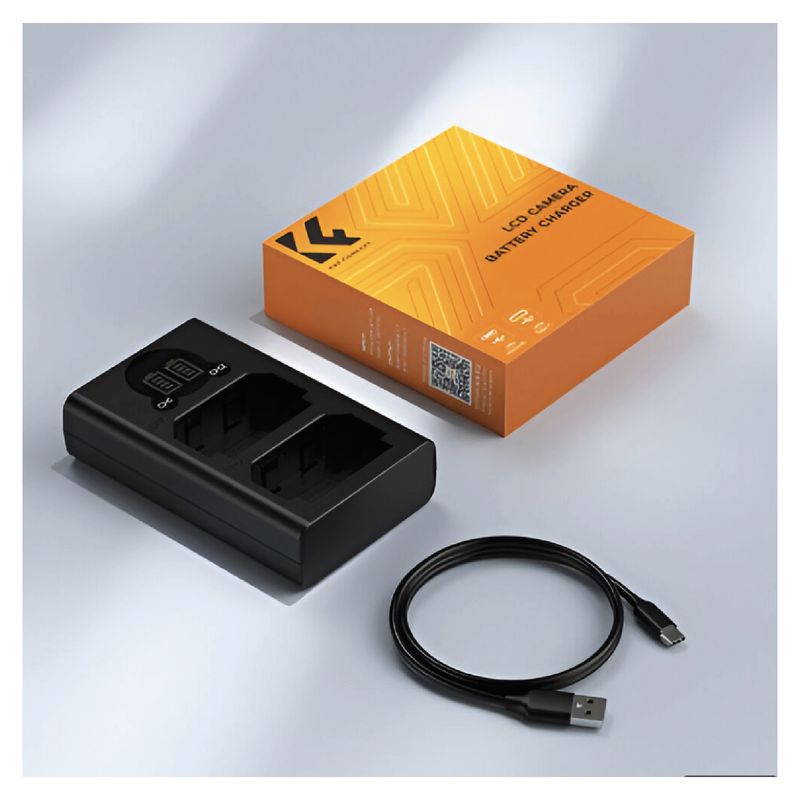 Cargador dual K&F Concept KF28.0010
