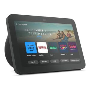 Altavoz Inteligente Amazon Echo Show 8 (3ra Generación), pantalla HD 8", Sonido Envolvente, Alexa Integrada, cámara gran angular, negro