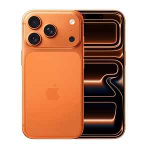iPhone 17 Pro eSIM 256GB, 12GB RAM, cámara principal 48MP + 48MP + 48MP, cámara frontal 18MP, 6.3", Cosmic orange