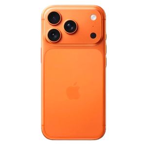 iPhone 17 Pro eSIM 256GB, 12GB RAM, cámara principal 48MP + 48MP + 48MP, cámara frontal 18MP, 6.3", Cosmic orange