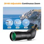 Telescopio Terrestre 20-60x BAK4