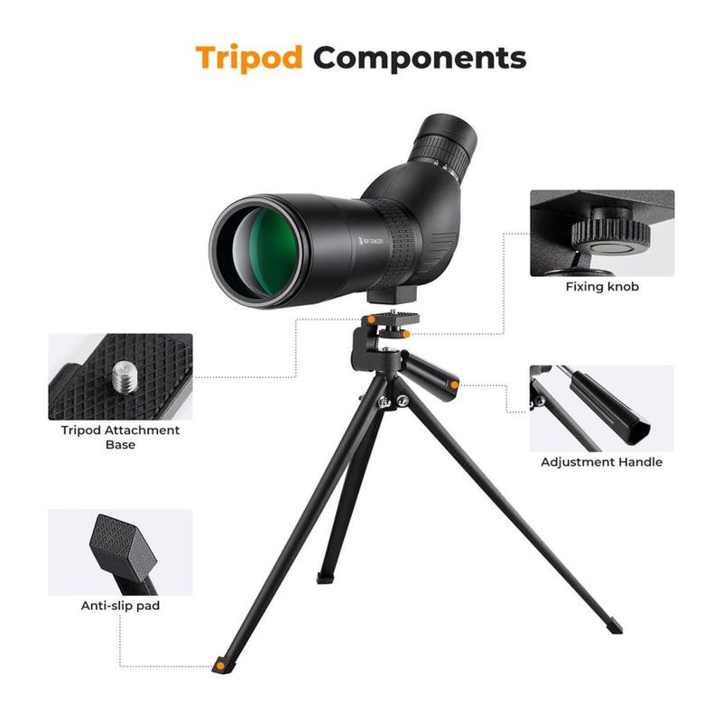 Telescopio Terrestre 20-60x BAK4