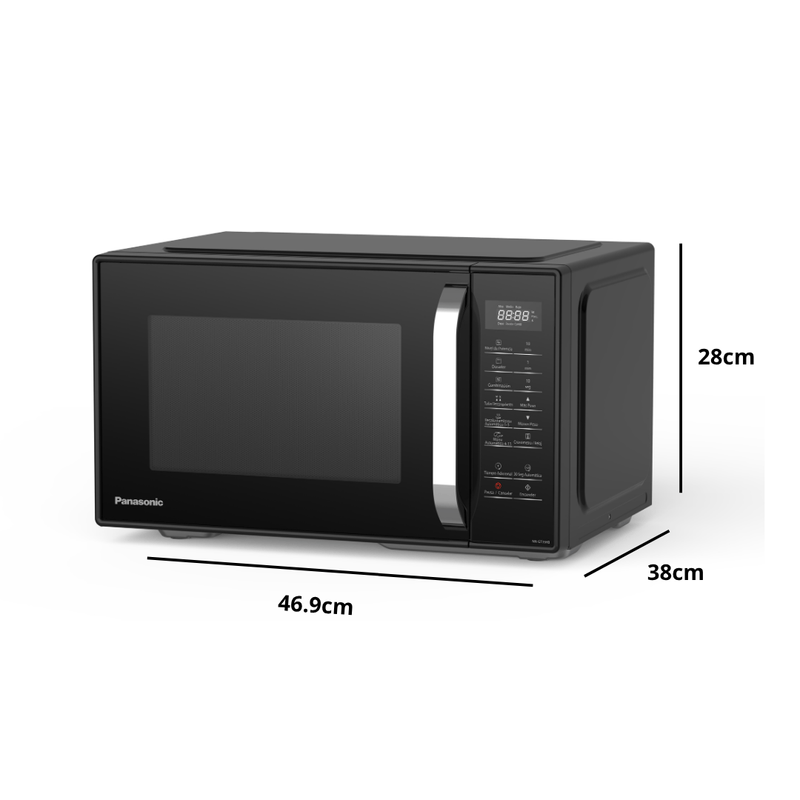 Microondas Panasonic 25 litros NN-ST34QBRPK
