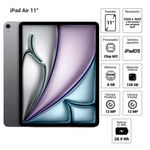 iPad Air 11" M3 128GB Wi-Fi Space Gray
