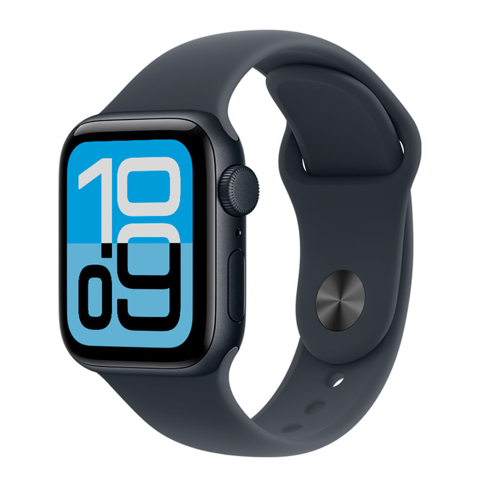Apple Watch Series SE 3 40mm/OLED, resistente al agua hasta 50 m, batería hasta 18 horas, negro noche