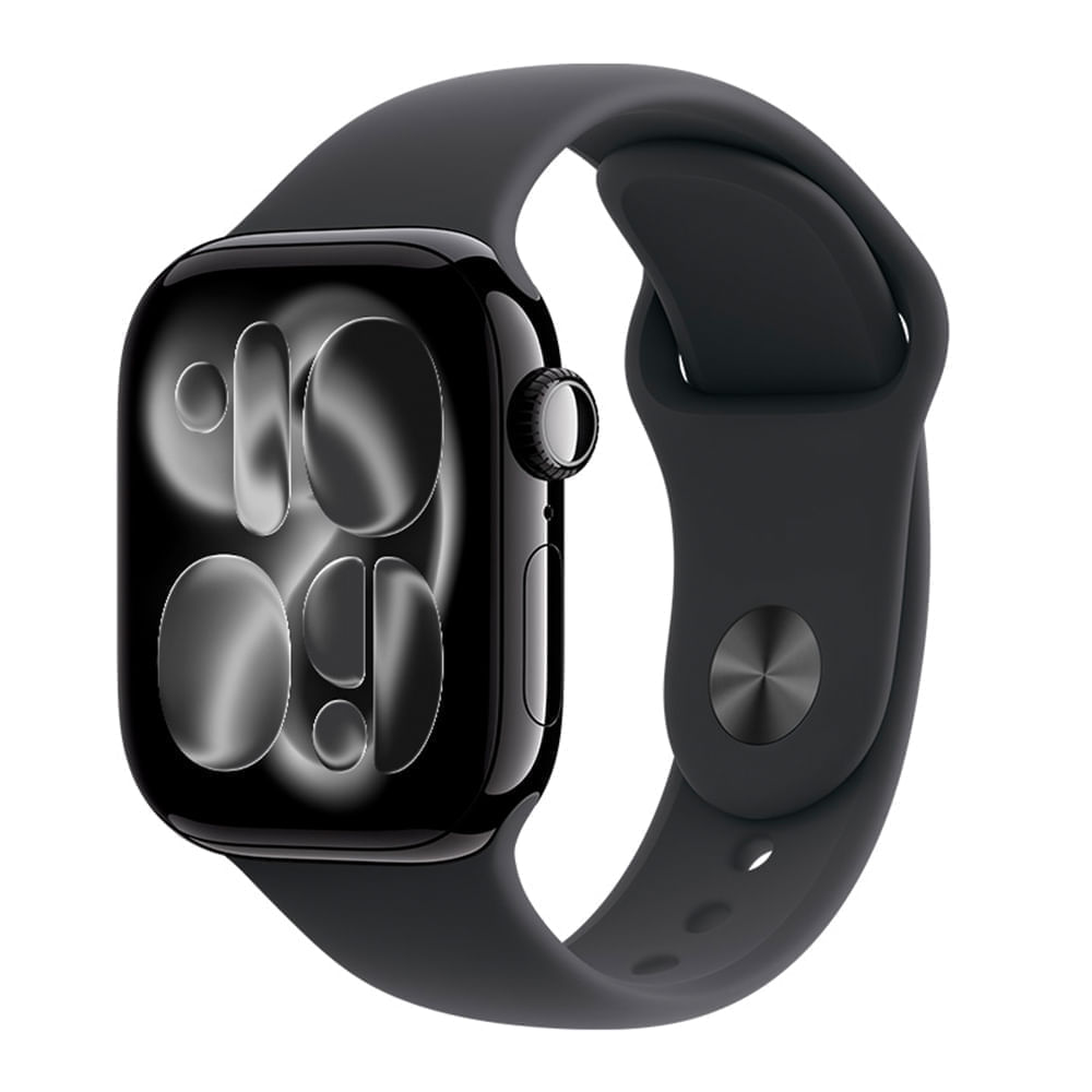 Apple Watch Series 11 42mm/OLED, resistente al agua hasta 50 m, batería hasta 24 horas, negro azabache