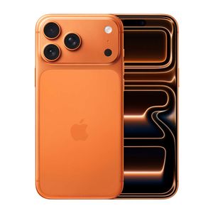 iPhone 17 Pro Max 5G 256GB, 12GB RAM, cámara trasera 48MP y frontal 18MP, 6.9", naranja