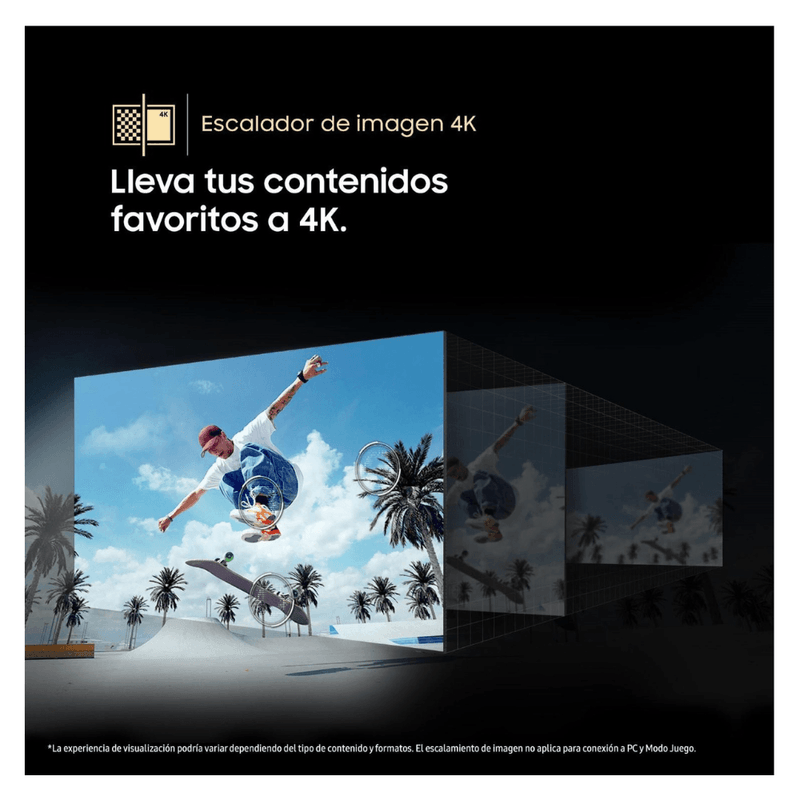 Smart TV Samsung 4K 55 Crystal sistema Tizen OS 55DU7000G_7
