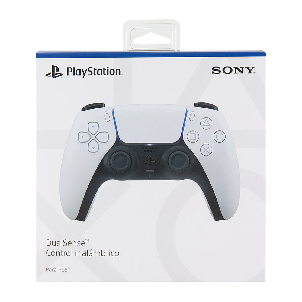 Mando PlayStation 5 Dualsense, inalámbrico, blanco (reempacado)